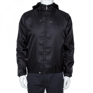 Gucci Black GG Monogram Jacket S