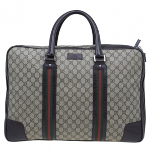 Gucci Original GG Canvas Carry On Travel Bag