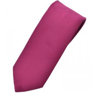 Hermes Purple Silk Tie