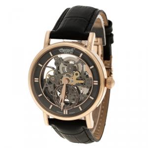 Ingersoll Black Rose Gold-Plated Steel Nez Perce Limited Edition Men's Wristwatch 40MM