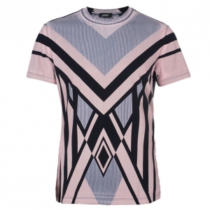 Jean Paul Gaultier Mens Abstract Print T-Shirt XL
