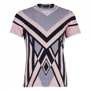 Jean Paul Gaultier Abstract Print Men's T-Shirt L