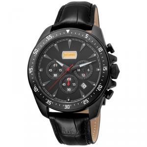 Just Cavalli Black Ion Plated Stainless Steel Sport JC1G013L0035 Men's Wristwatch 44MM