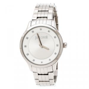 Just Cavalli Silver Stainless Steel 7253127530 Men's Wristwatch 42 mm