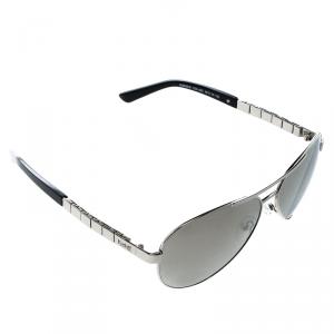 Korloff Silver Mirror KOR2016 Aviator Sunglasses