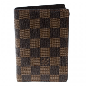 Louis Vuitton Damier Ebene Canvas Billfold Wallet
