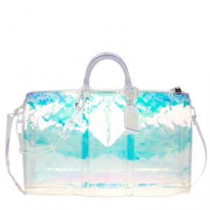 Louis Vuitton Monogram Prism Keepall Bandouliere 50 Bag