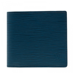 Louis Vuitton Bleu Celeste Epi Leather  Marco Bi-Fold Wallet