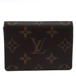 Louis Vuitton Monogram Canvas Enveloppe Carte De Visite 