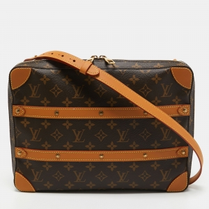 Louis Vuitton Monogram Canvas Soft Trunk Messenger MM Bag