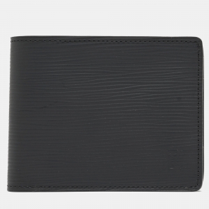 Louis Vuitton Black Epi Leather Multiple Wallet