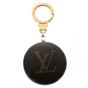 Louis Vuitton Monogram Canvas Round Key Chain