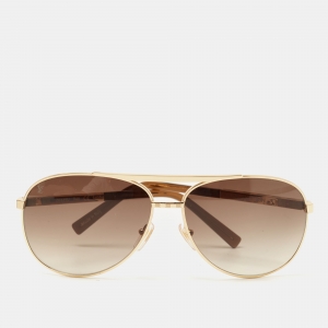 Louis Vuitton Brown Z0339U Altitude Pilot Sunglasses