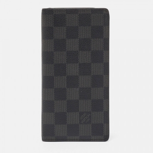 Louis Vuitton Damier Graphite Canvas Brazza Wallet