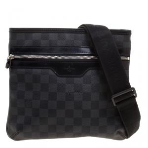 Pre Owned Louis Vuitton Damier Graphite Canvas Thomas Messenger Bag