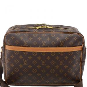 Louis Vuitton Monogram Canvas Reporter GM Bag