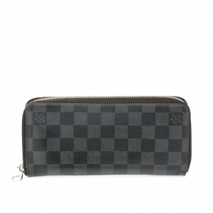Louis Vuitton Damier Graphite Canvas Vertical Zippy Wallet