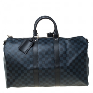 Louis Vuitton Damier Graphite Canvas Keepall Bandouliere 45