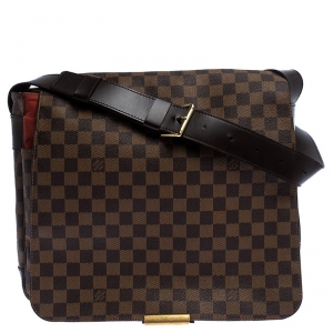 Louis Vuitton Damier Ebene Canvas Bastille Messenger Bag