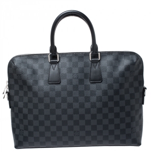 Louis Vuitton Damier Graphite Canvas Porte Documents Jour Messenger Bag