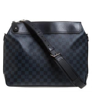 Louis Vuitton Damier Cobalt Canvas Greenwich Messenger Bag