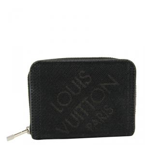 Louis Vuitton Black Damier Geant Canvas Wallet 
