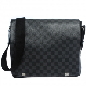 Louis Vuitton Damier Graphite Canvas District MM Bag