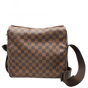 Louis Vuitton Damier Ebene Naviglio Messenger Bag 