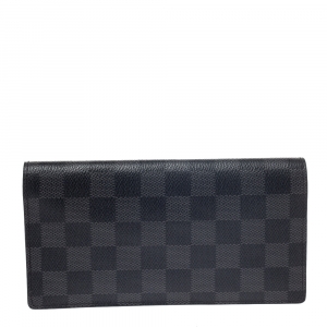 Louis Vuitton Damier Graphite Canvas Brazza Wallet