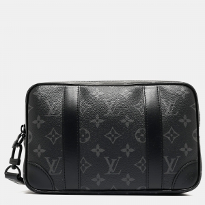 Louis Vuitton Monogram Eclipse Canvas Kasai Pochette