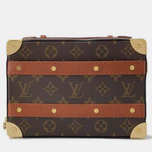 Louis Vuitton Brown Monogram Canvas NBA Soft Trunk Shoulder Bag
