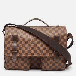 Louis Vuitton Damier Ebene Canvas Broadway Messenger Bag