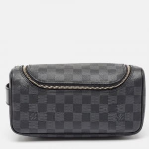 Pre Owned Louis Vuitton Damier Graphite Canvas Toiletry Pouch