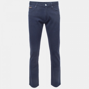 Louis Vuitton Navy Blue Denim Jeans M Waist 30"