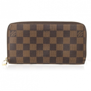 مملوكة مسبقًا Louis Vuitton Damier Ebene Zippy Wallet 