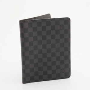 Pre Owned Louis Vuitton Damier Graphite Agenda Cover 
