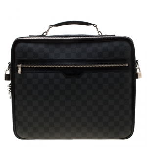 Louis Vuitton Damier Graphite Canvas Steeve Briefcase Bag