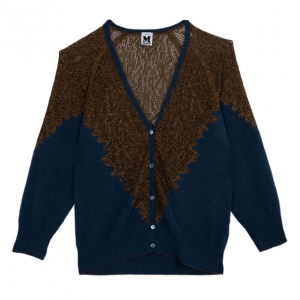 Pre Owned M Missoni Loose Fit Cardigan Size XL