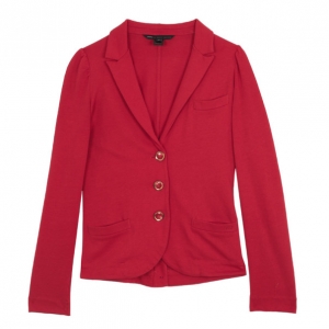 مملوكة مسبقًا Marc by Marc Jacobs Red Cotton Blazer