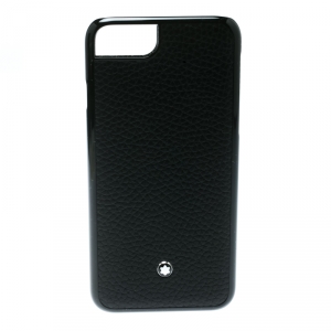 Montblanc Black Leather Hardphone Iphone 8 Case