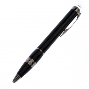Pre Owned Montblanc StarWalker Midnight Black Resin Ruthenium Coated Ballpoint Pen