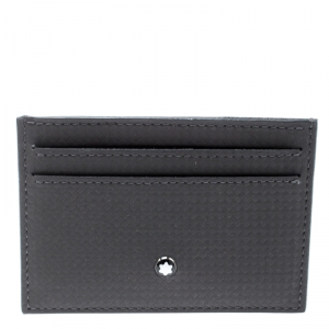 Montblanc Grey Leather Extreme Pocket 5CC