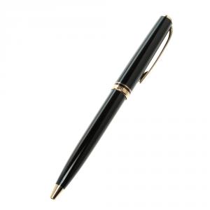 Pre Owned Montblanc Generation Black Resin Gold Plated Ballpoint Pen