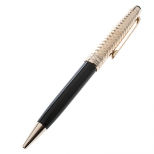 Pre Owned Montblanc Meisterstuck Solitaire Doue Geometric Dimension Ballpoint Pen