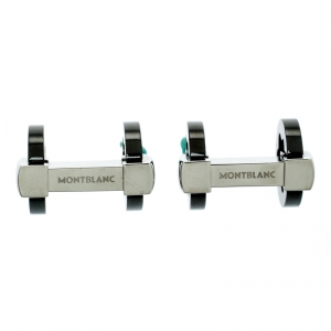 Montblanc Heritage Gunmetal Tone Stainless Steel Cufflinks