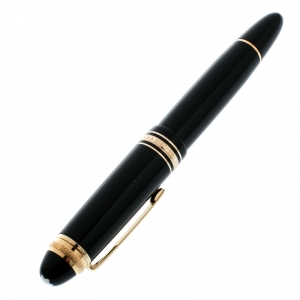 Pre Owned Montblanc Meisterstück 75th Anniversary Diamond Resin Fountain Pen