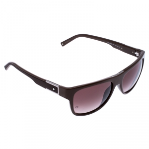 Montblanc Brown Gradient MB 459S Square Sunglasses