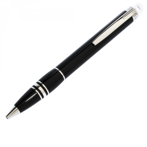 Montblanc StarWalker Black Resin Silver Tone Ballpoint Pen