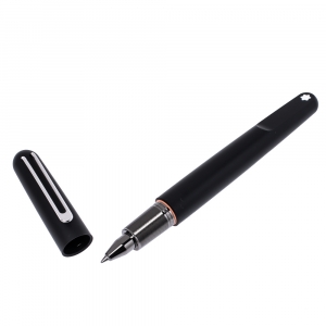 Pre Owned Montblanc Black M Ultra Matte Resin Rollerball Pen