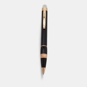 Pre Owned Montblanc Starwalker Rose Gold Tone Resin Ballpoint Pen
